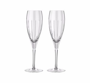 Wine & Water Glasses | Crystal Champagne Flutes – Set Of 2  Iriana Tableware Wine & Water Glasses