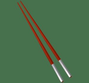 Chopsticks | Silver-Plated Red Japanese Chopsticks  Uni Chopsticks Chopsticks