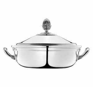 Table Accessories | Silver-Plated Vegetable Dish With Lid  Malmaison Serving Dishes & Centerpieces Serving Dishes & Centerpieces