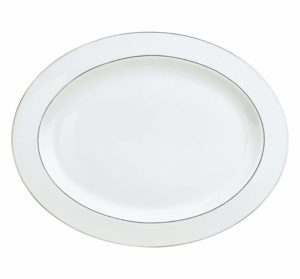 Trays & Platters | Porcelain Oval Platter  Albi Table Accessories Table Accessories