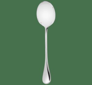 Forks | Silver-Plated Salad Serving Spoon  Perles Flatware Forks